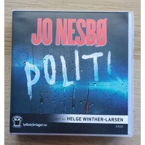 Jon Nesbø Norwegian Language Audiobook Harry Hole "Politi" 14 CDs Nesbo Crime